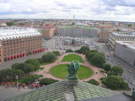 Панорама Санкт-Петербурга (воздушная перспектива)