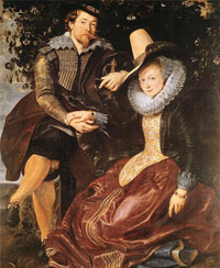 П.П. Рубенс с женой (автопортрет)