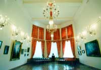 Купольный зал национальной галереи республики Коми