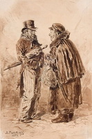 Московские типы (В. Маковский, 1879 г.)