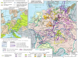 Карта Тридцатилетней войны
