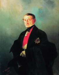 Портрет А.И. Казначеева (И.К. Айвазовский, 1848 г.)