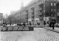 Баррикады на улице Берлина (Ноябрьская революция 1918 г.)