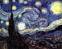 Звездная ночь (Ван Гог, 1889 г.)