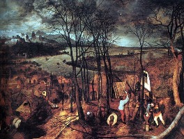Питер Брейгель Старший, Сумрачный день, 1565
