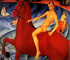 Купание красного коня (К. Петров-Водкин)