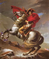 Наполеон на перевале Сен-Бернард (Ж.-Л. Давид)