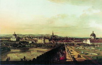 Вид Вены с Бельведера (Б. Белотто, 1759-1760 г.)