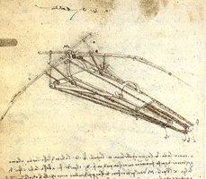 Дизайн летательной машины (Леонардо да Винчи)