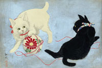 Образы кошек в японском искусстве (укиё-э)