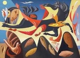 Сюрреалистическая композиция (Л.Л. Сюрваж, 1936 г.)