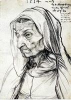 Портрет матери (А. Дюрер, 1514 г.)