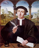 Портрет нотариуса (К. Массейс, 16 в.)